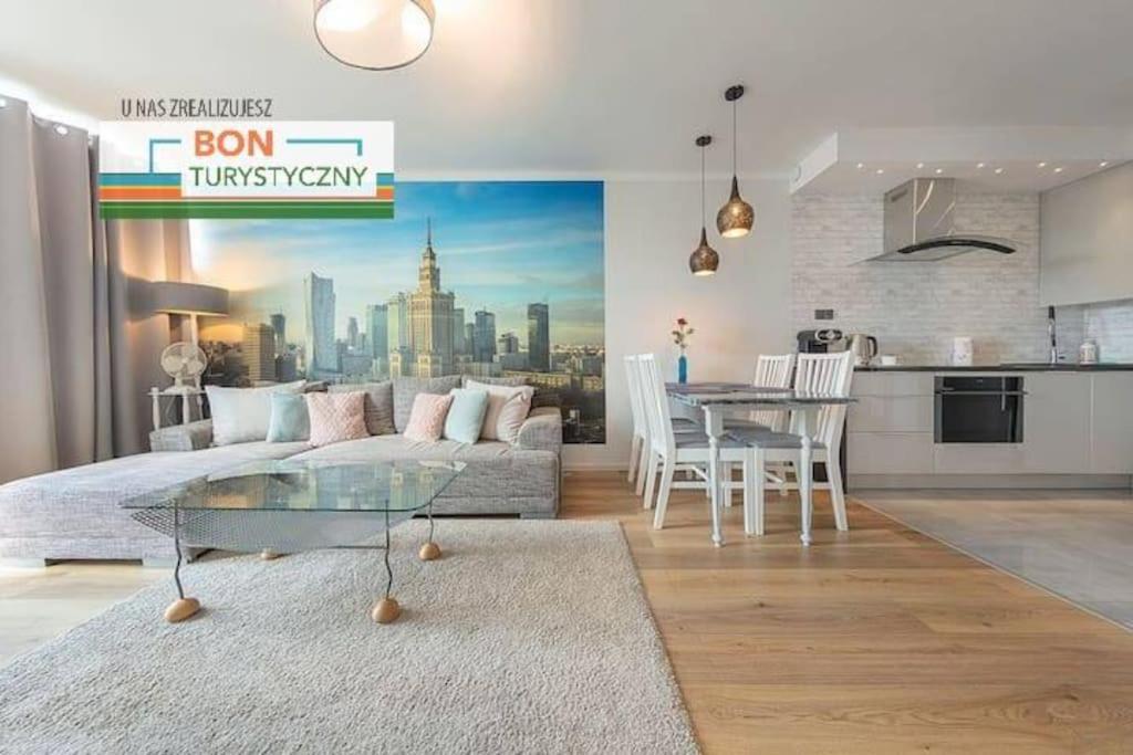 City Center-Comfortable And Stylish Apartment- P2 ワルシャワ エクステリア 写真