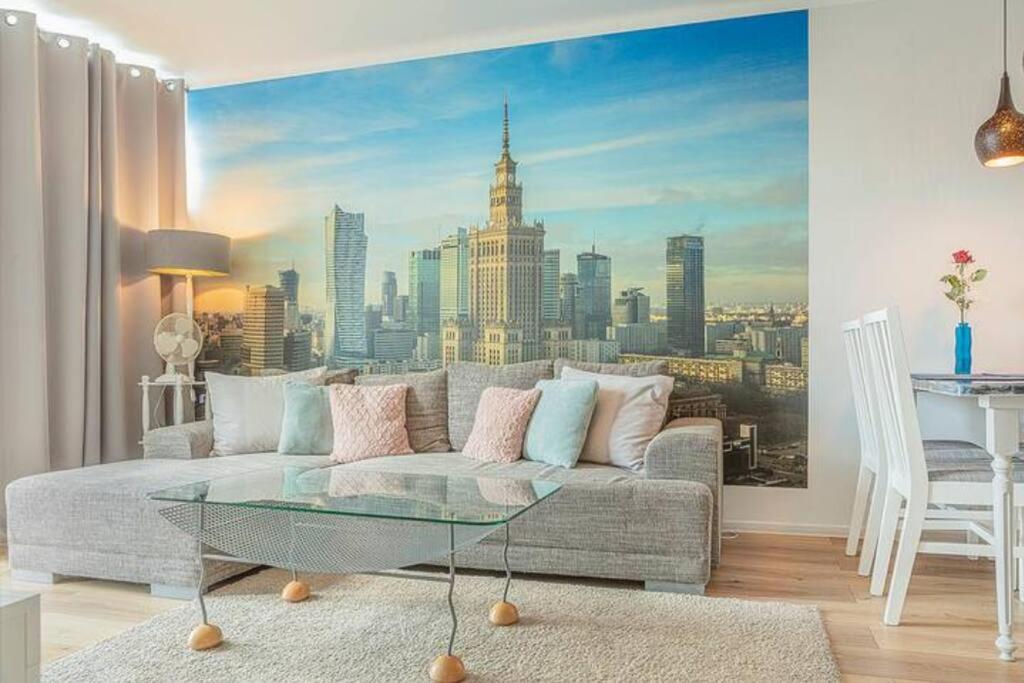 City Center-Comfortable And Stylish Apartment- P2 ワルシャワ エクステリア 写真